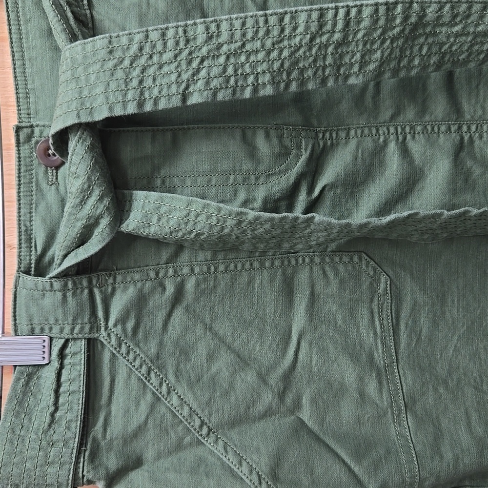 Kersh Size M Green Utility Skirt With Belt - Picture 2 of 9